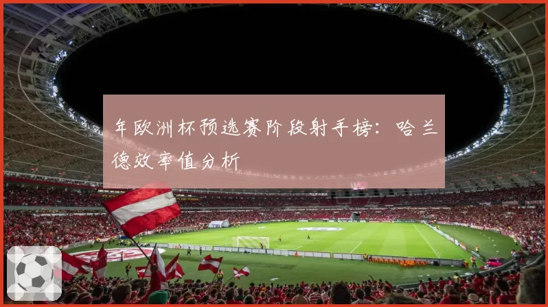 年欧洲杯预选赛阶段射手榜：哈兰德效率值分析