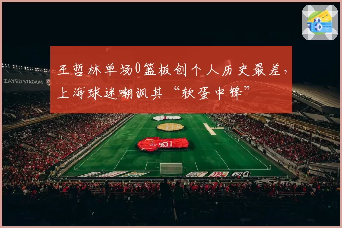 王哲林单场0篮板创个人历史最差，上海球迷嘲讽其“软蛋中锋”